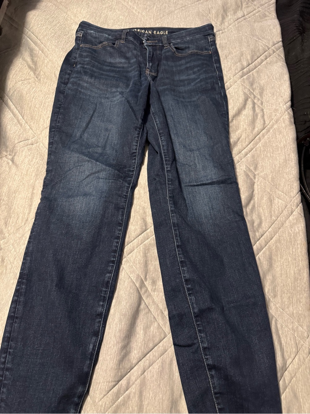 American Eagle Outfitters Women's Dark Indigo Skinny Jeans